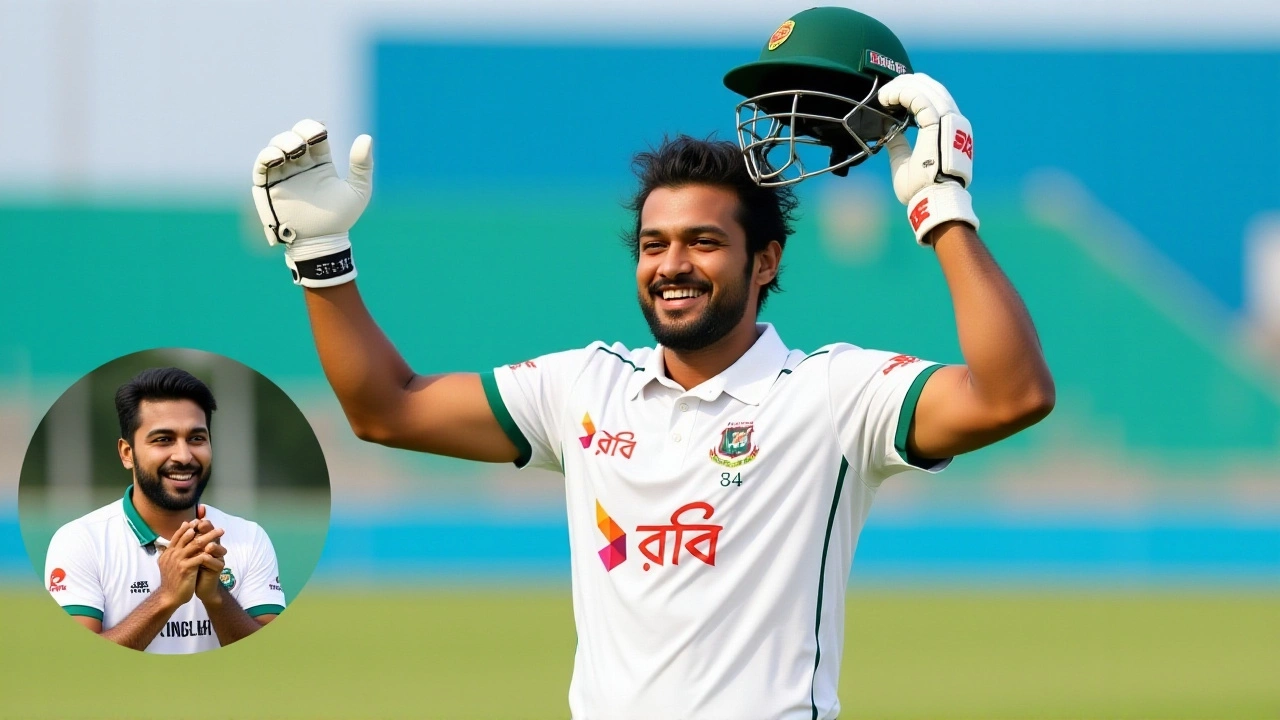 Shanto’s Double Century Drives Bangladesh to Historic Draw Against Sri Lanka