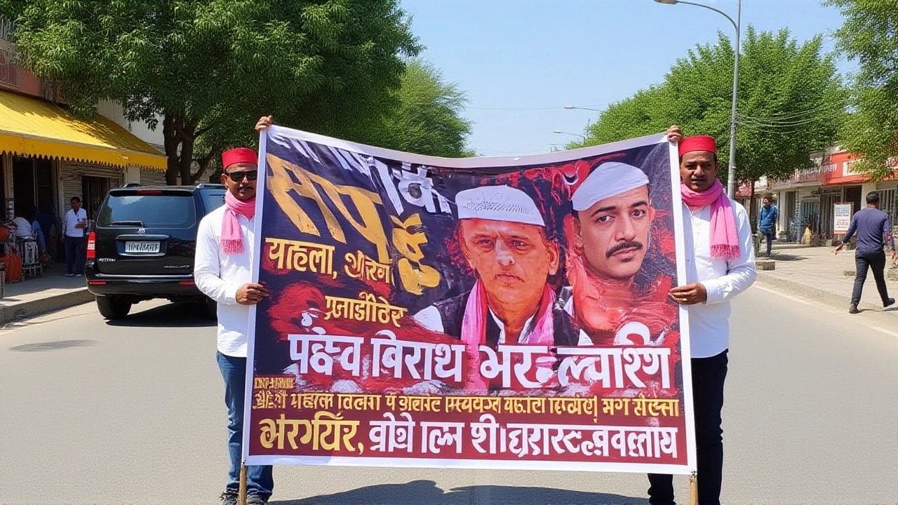 Anti-Akhilesh Posters Spark 'Poster War' Across UP Cities